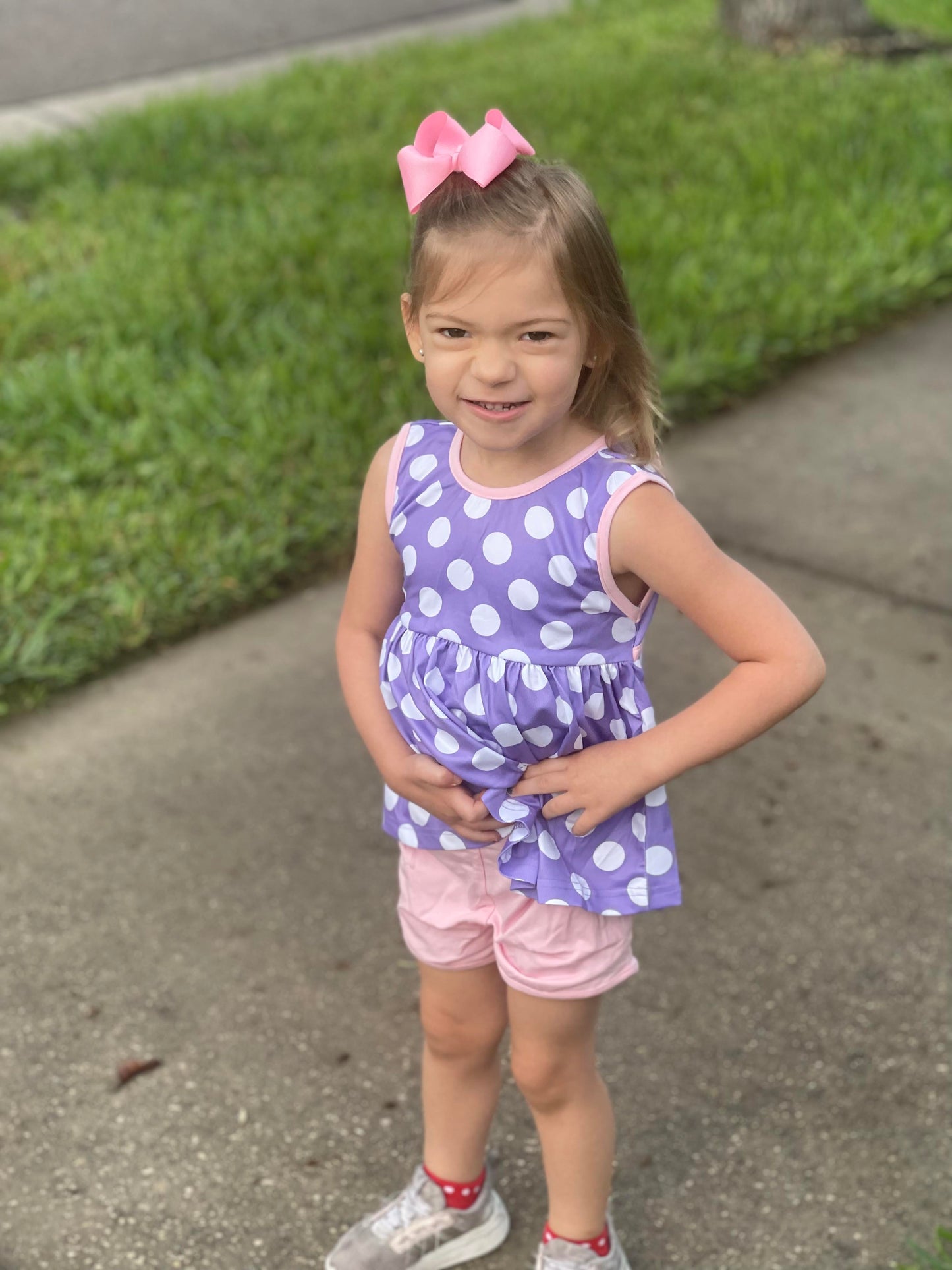 Duck Days Bow Back Short Set