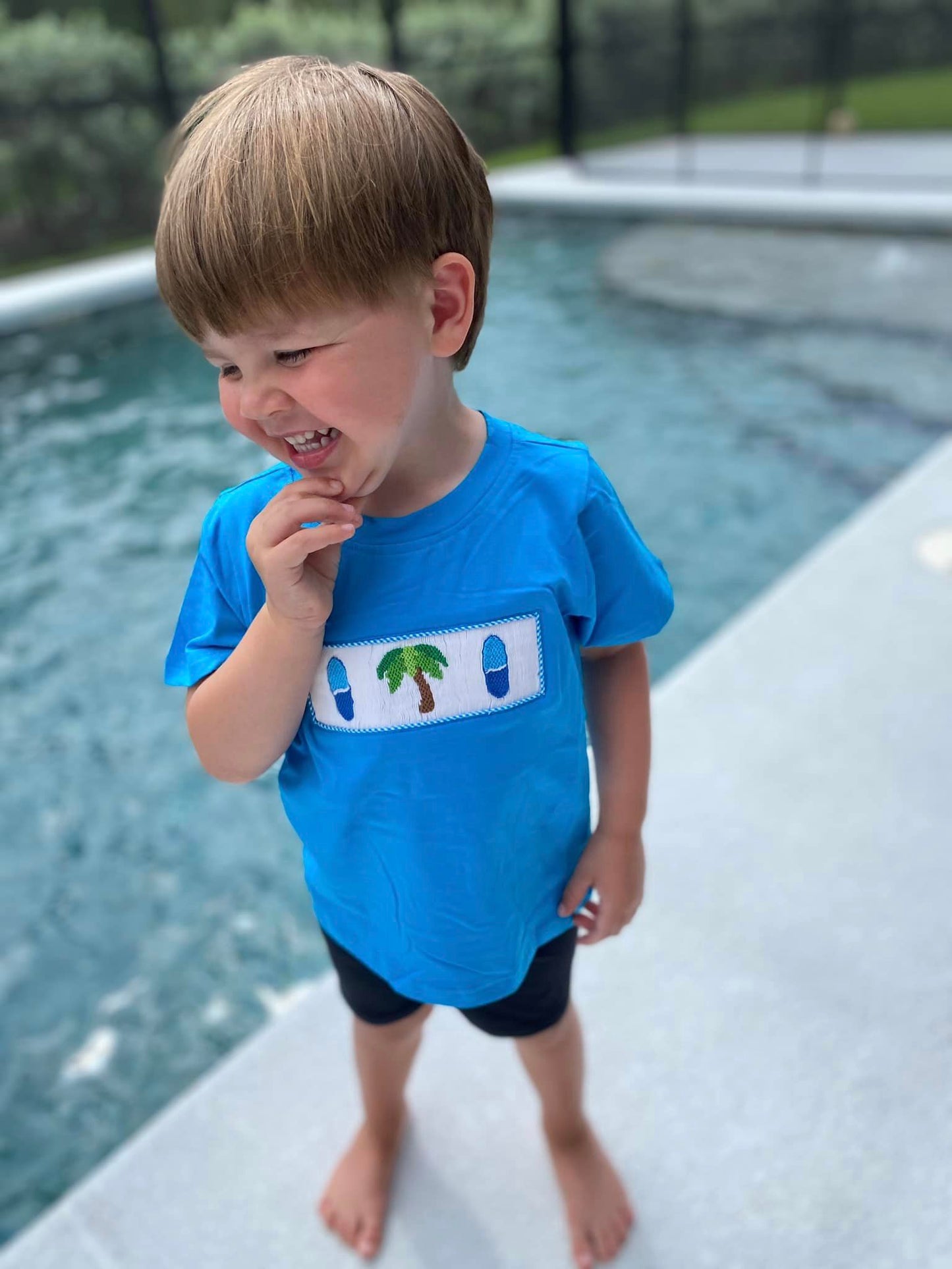 Surf Smocked Shirt