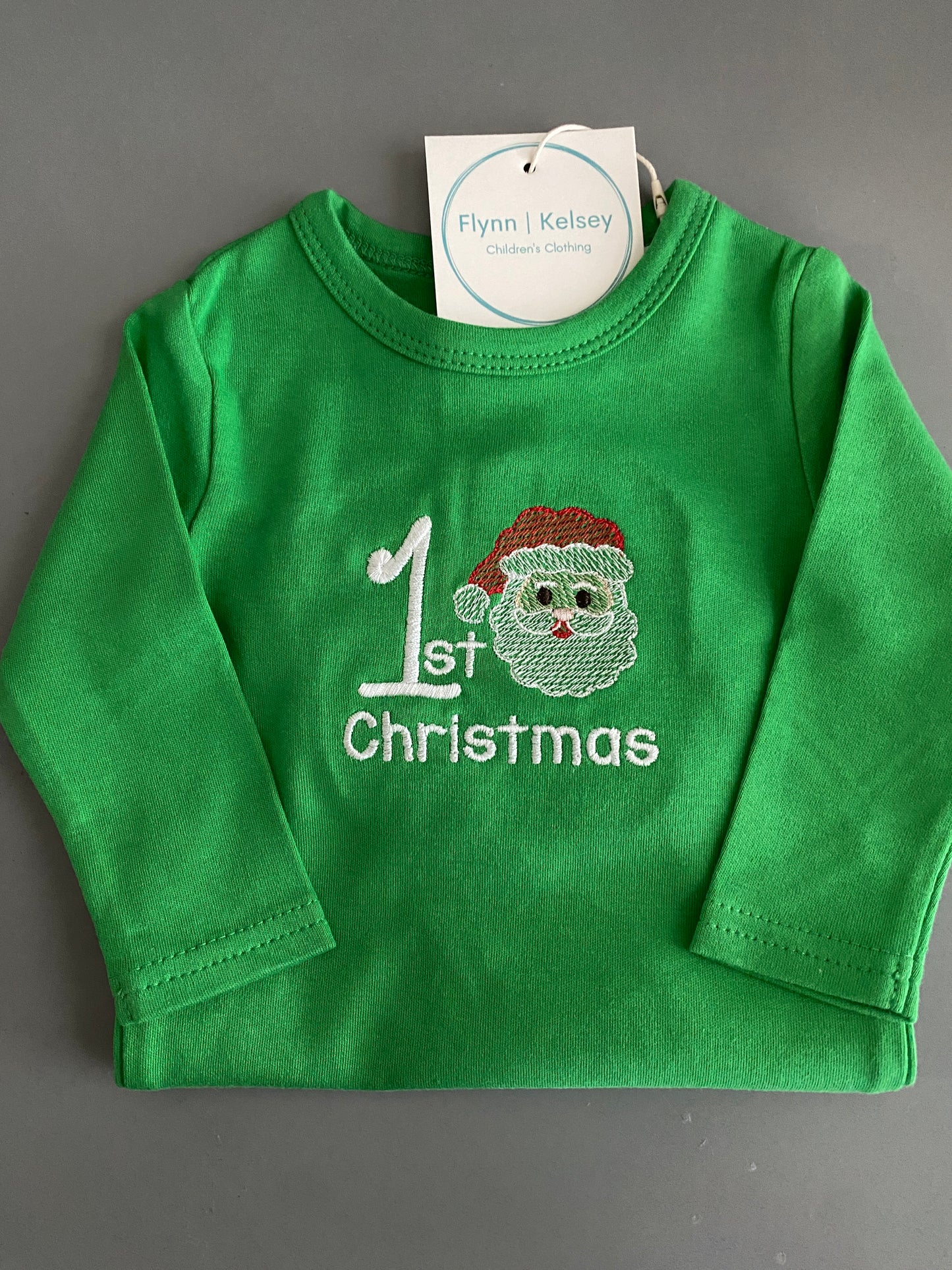 1st Christmas Onesie Newborn Size