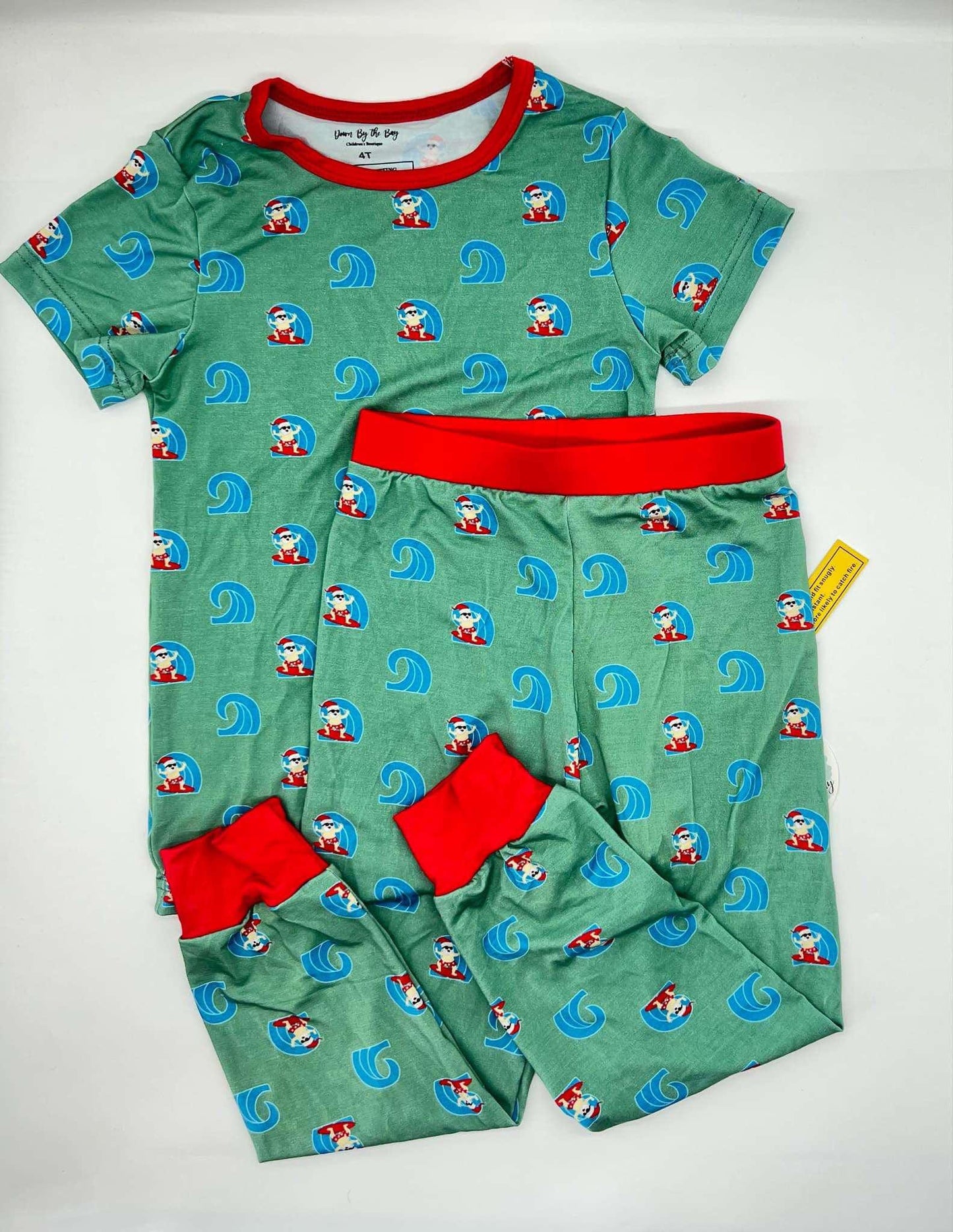 Surf'n Santa Bamboo Set