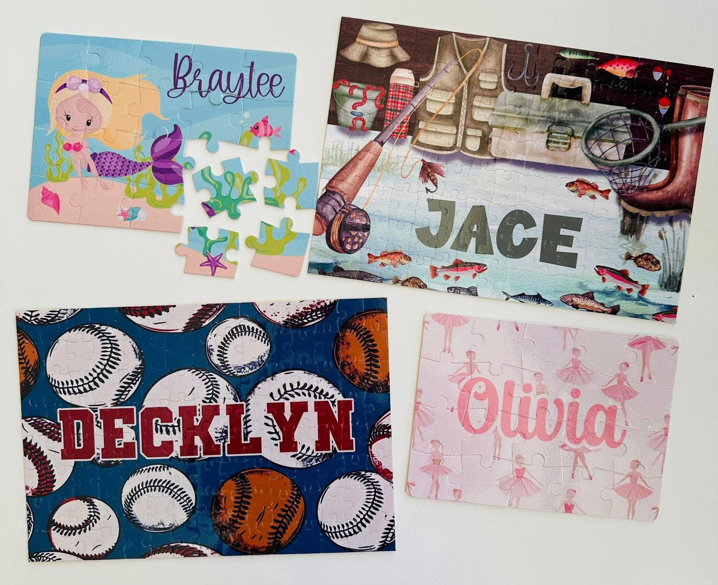 Personalized Kid Holiday Puzzles TAT 3 weeks