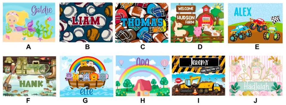 Personalized Kid Holiday Puzzles TAT 3 weeks