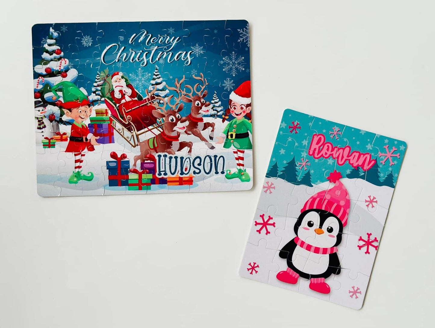 Personalized Kid Holiday Puzzles TAT 3 weeks