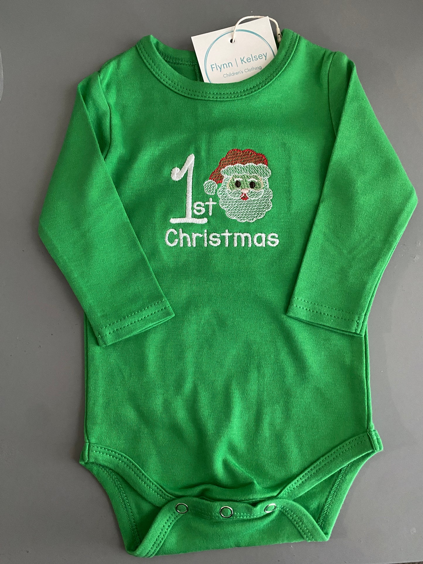 1st Christmas Onesie Newborn Size