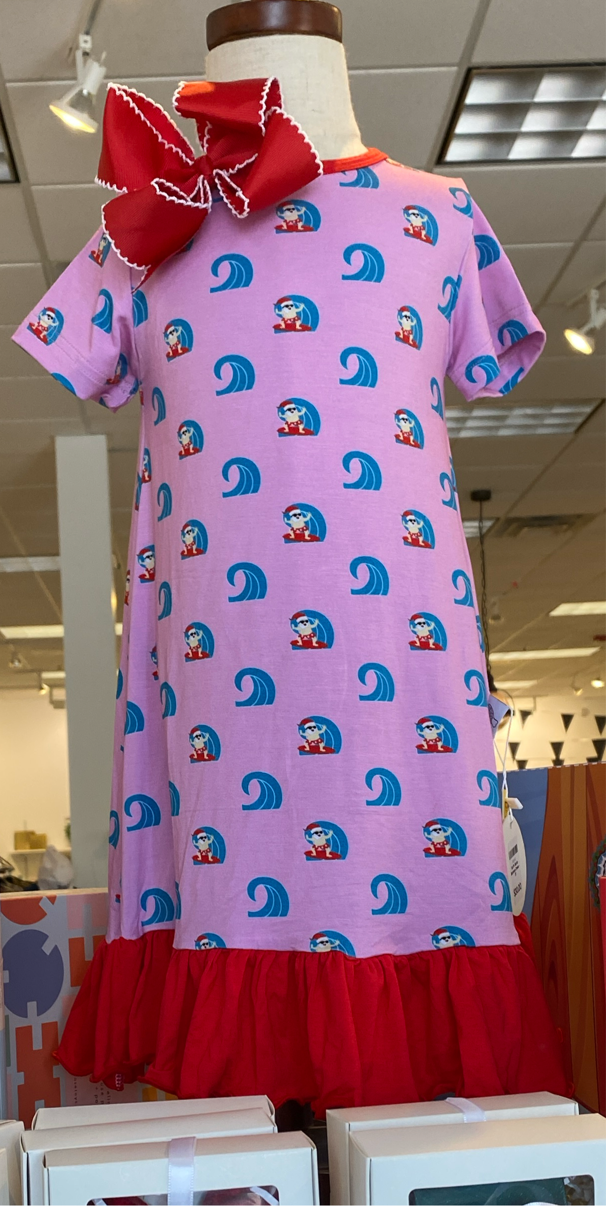 Surf'n Santa Bamboo Dress