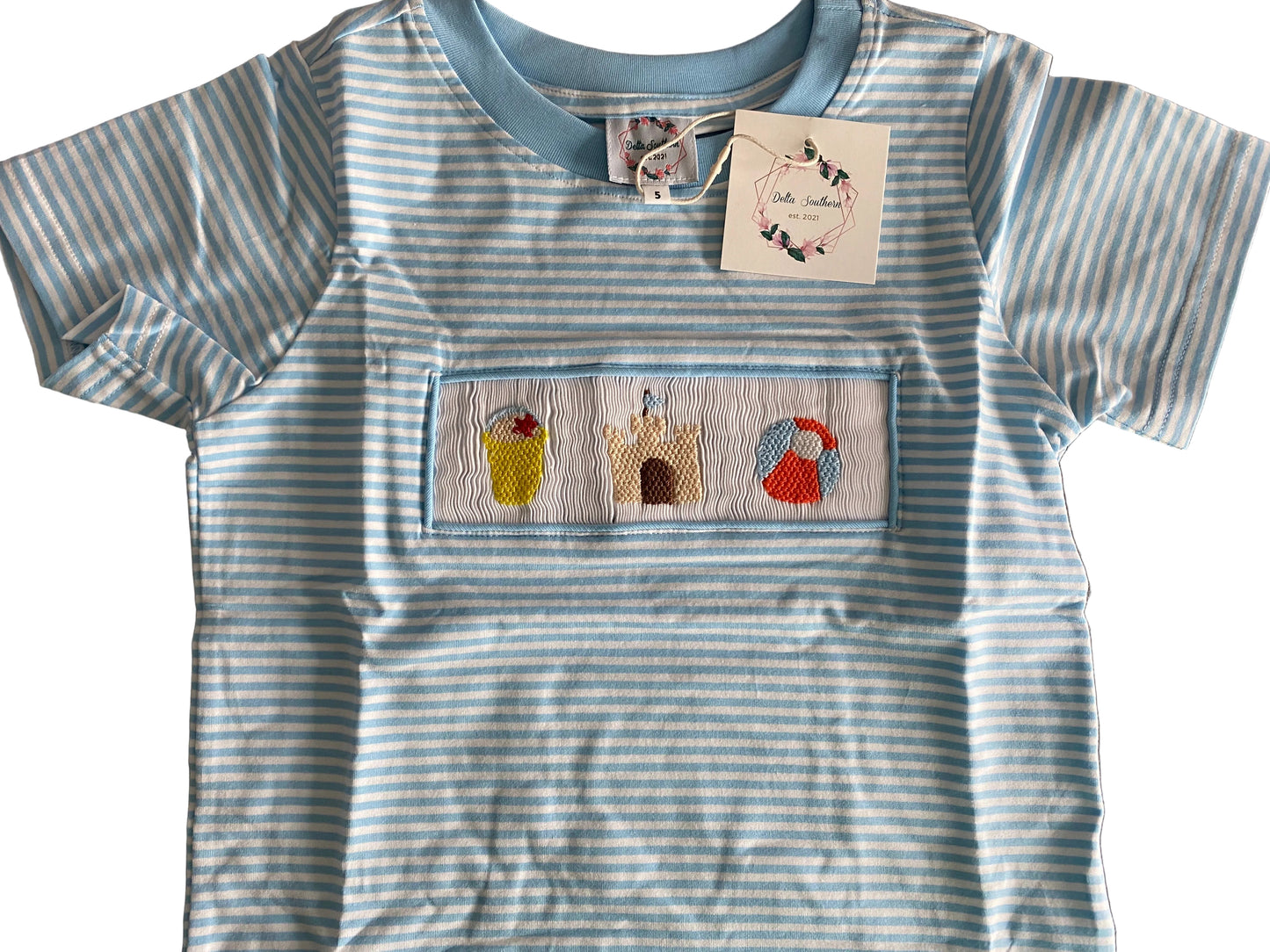 Beach Smocked Shirt