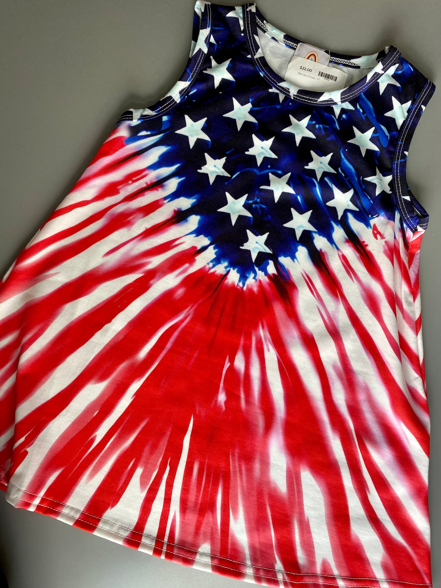Tie Dye Americana Dress Women's Medium