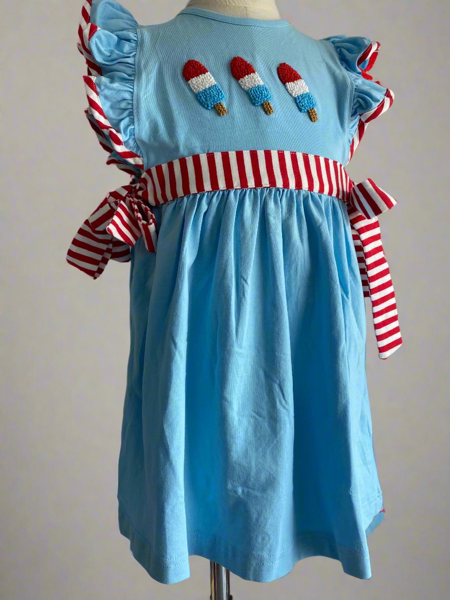 Ice Pops French Knot Dress