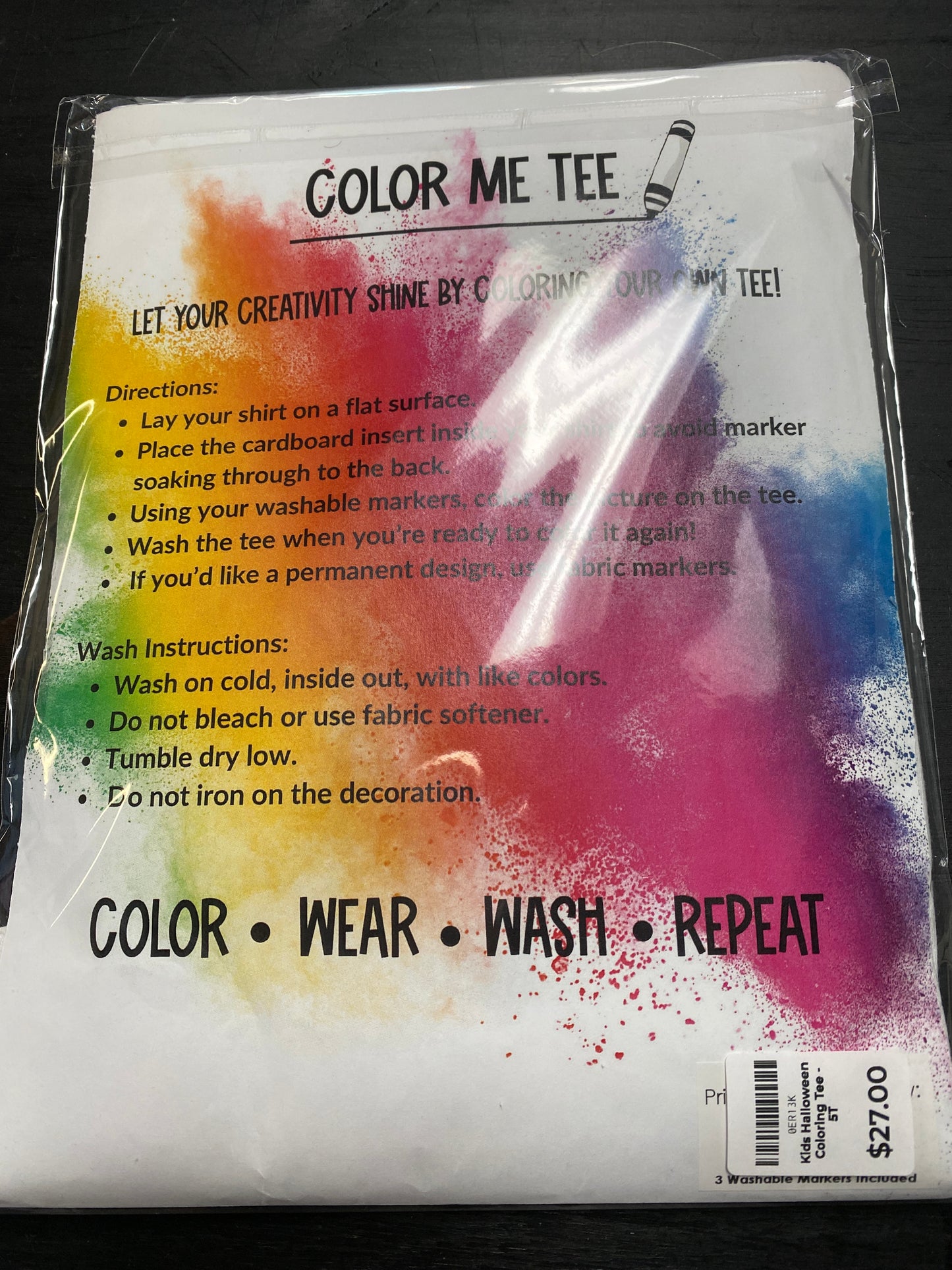 Kids Halloween Coloring Tee