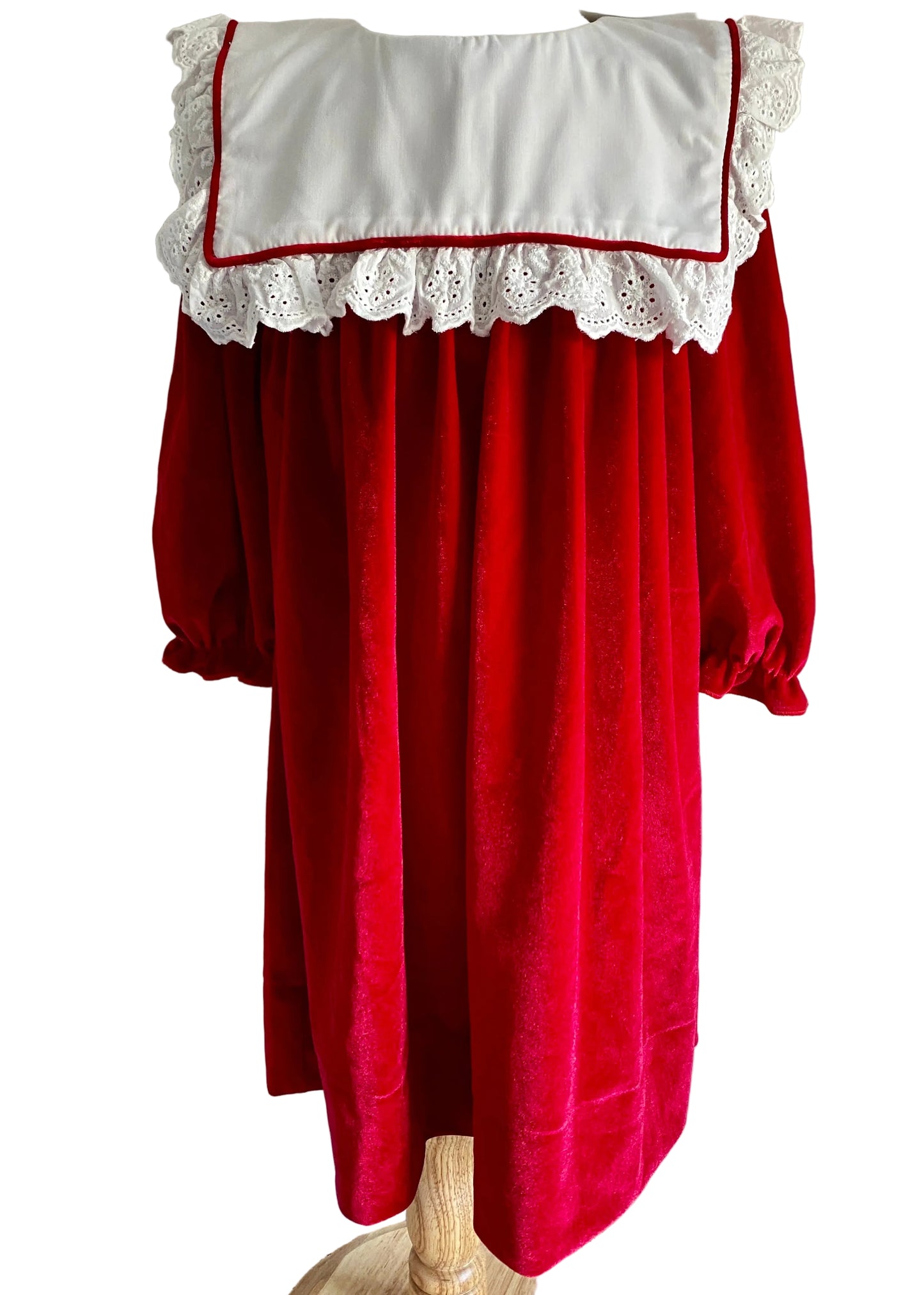 Heirloom Red Velvet Dress