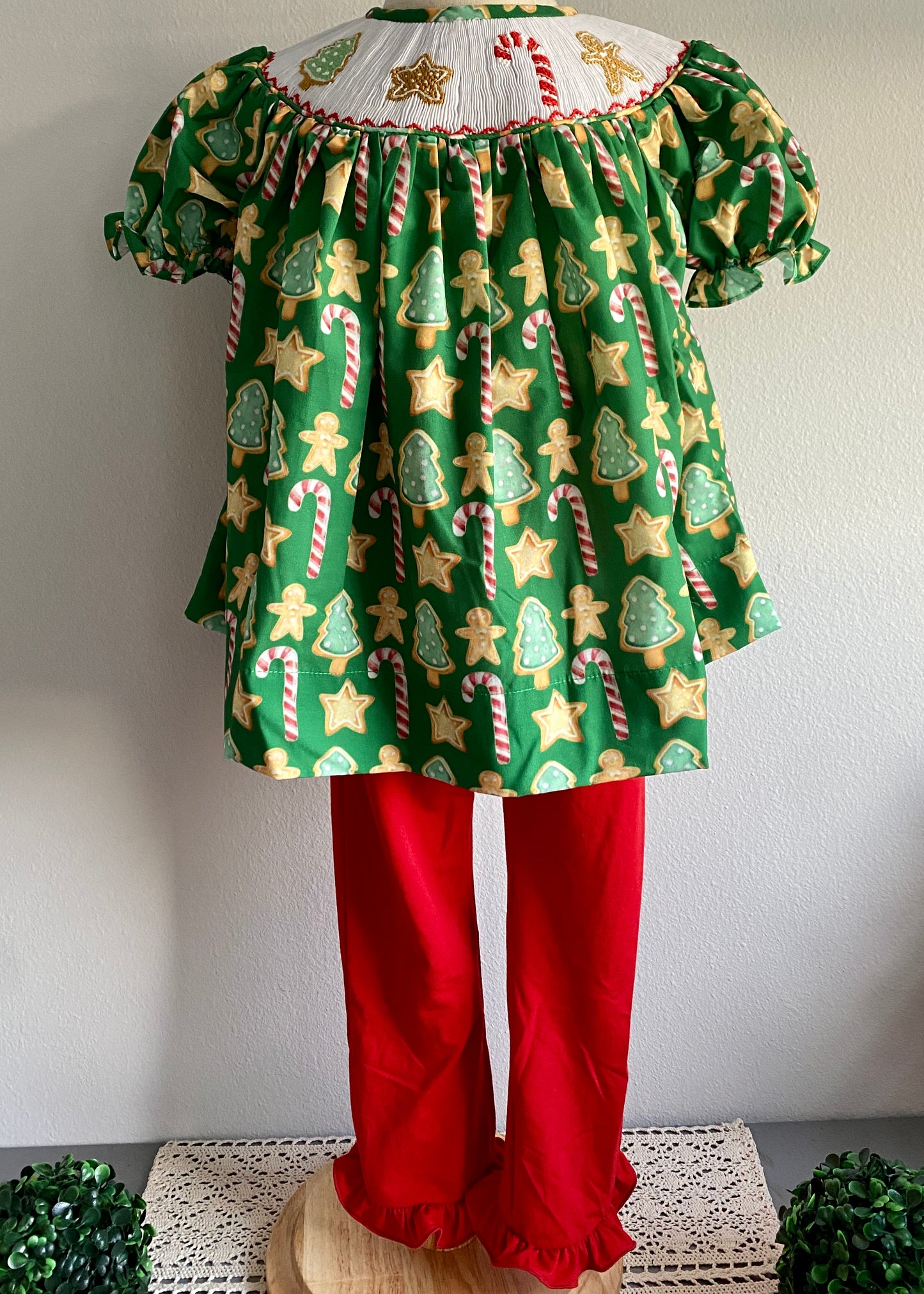 Bishop Sweets Smocked Pant Set