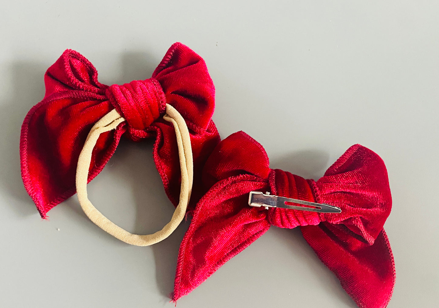 Edged Velvet Bows