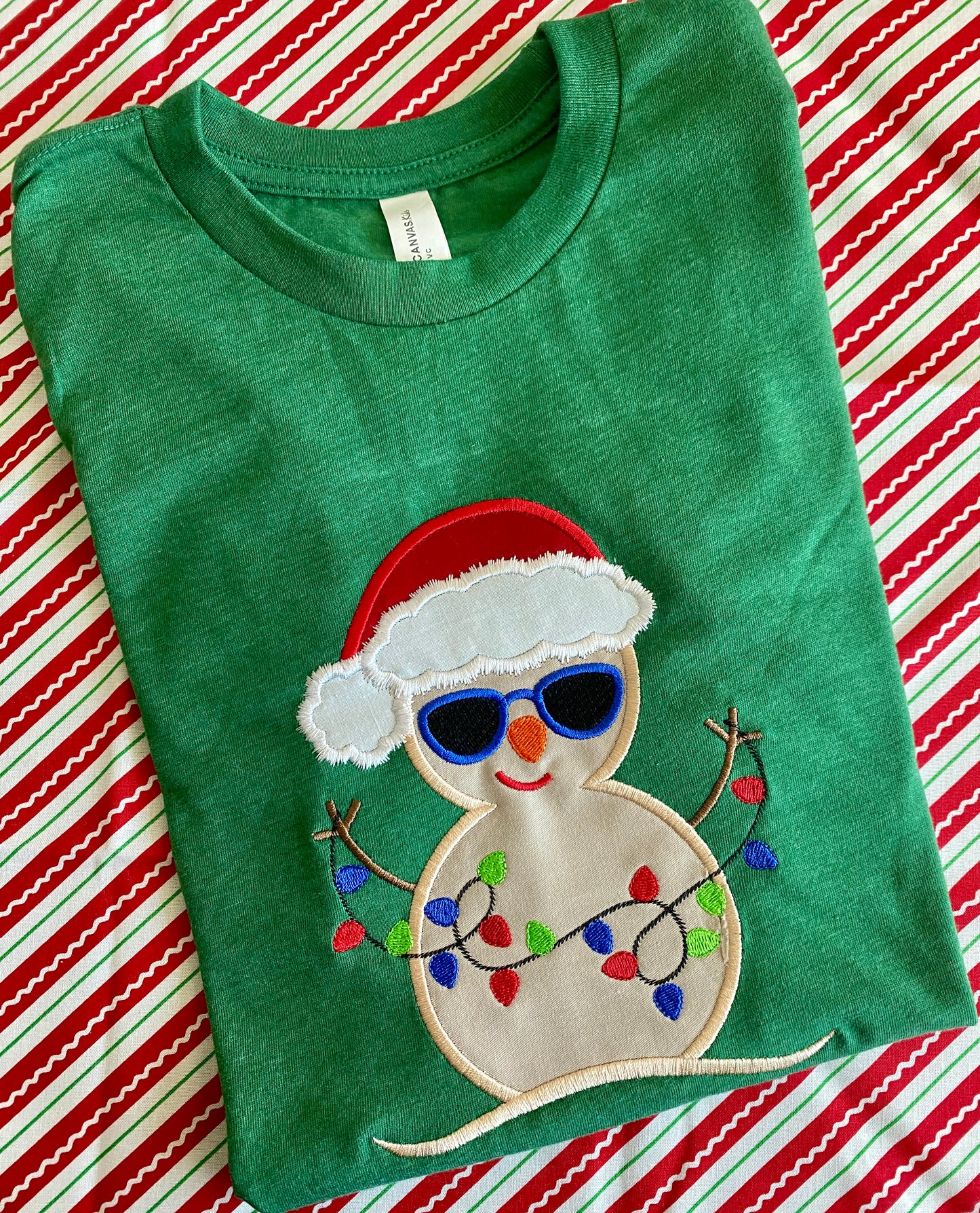 Sandy Claus Appliqué Shirt