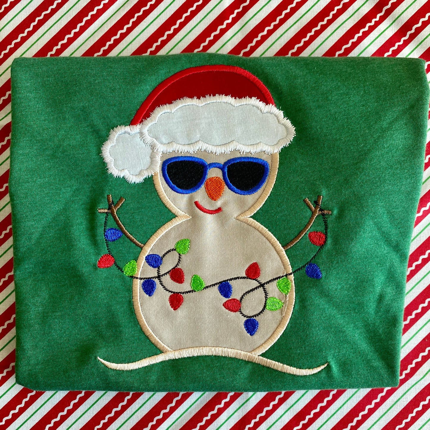 Sandy Claus Appliqué Shirt