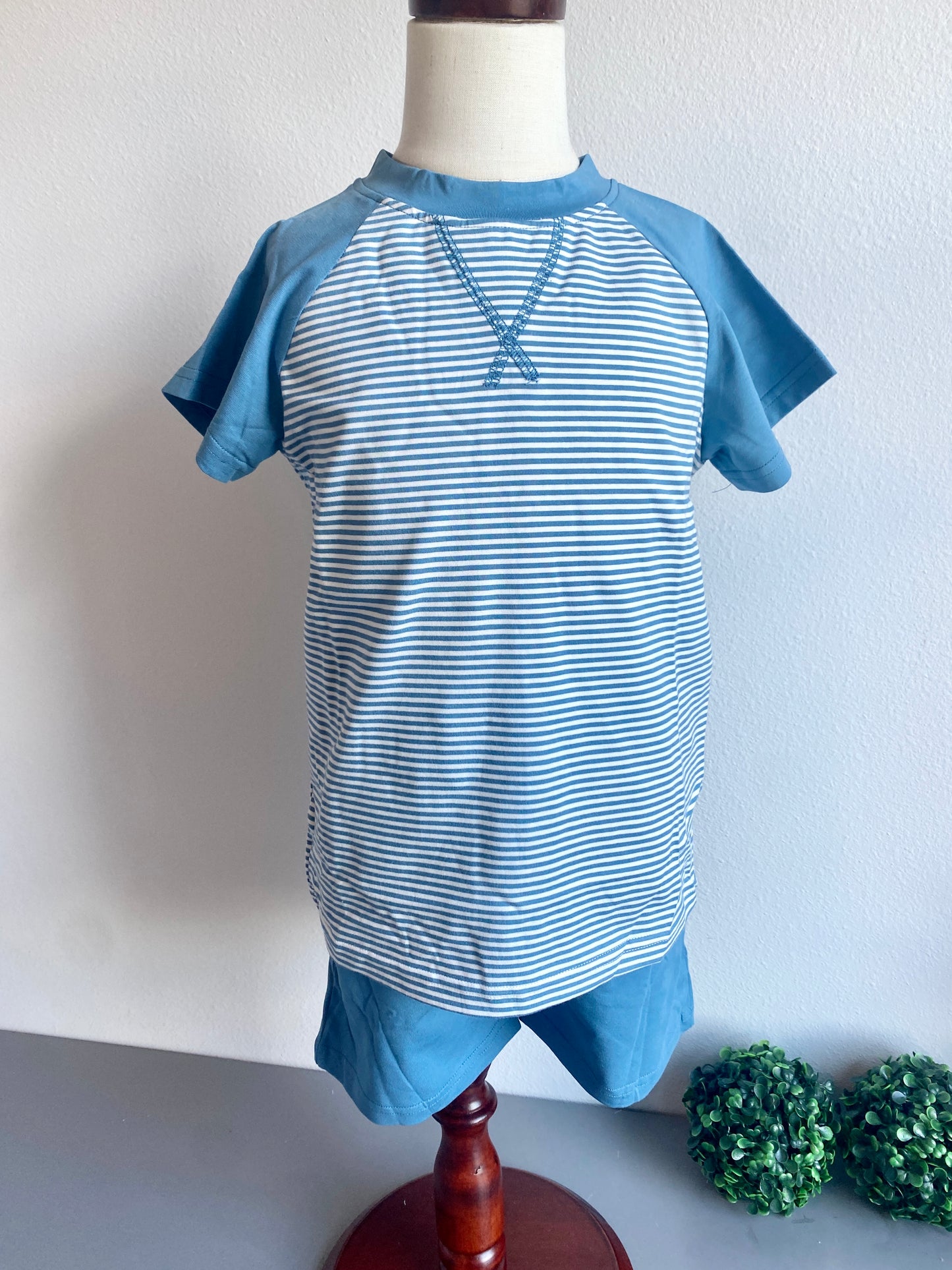Stone Blue Knit Set