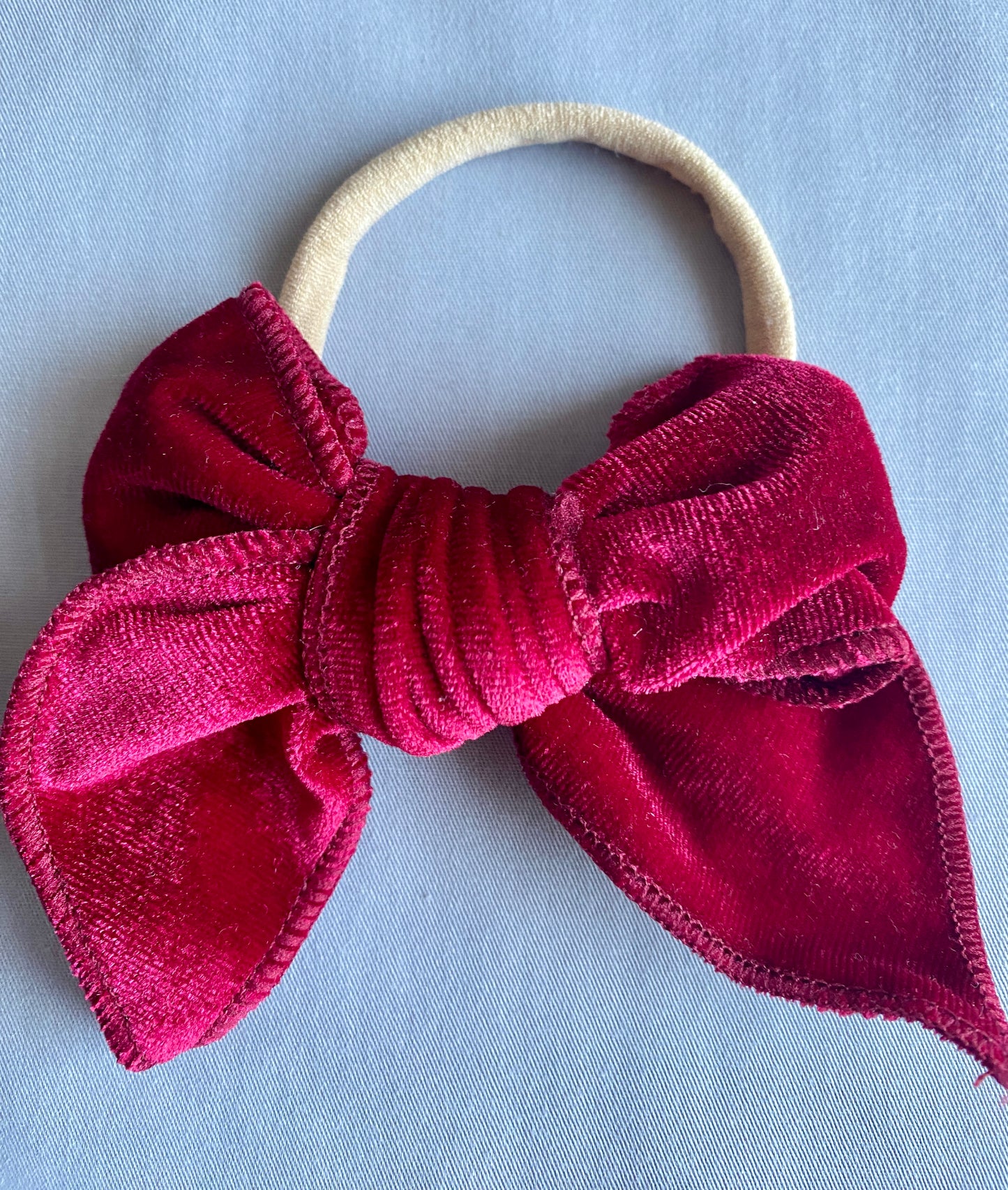 Edged Velvet Bows