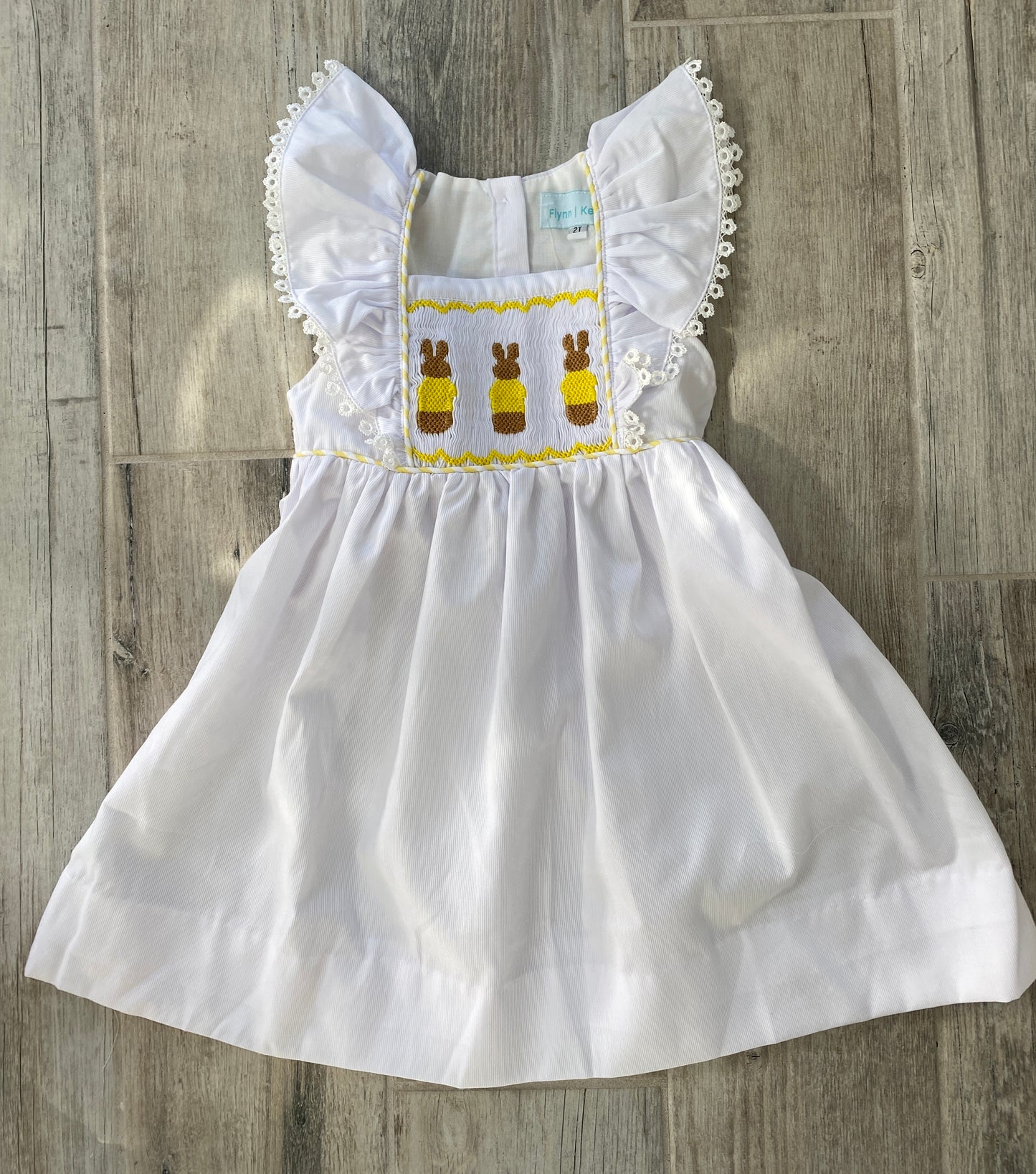 Bunny Smocked Dress