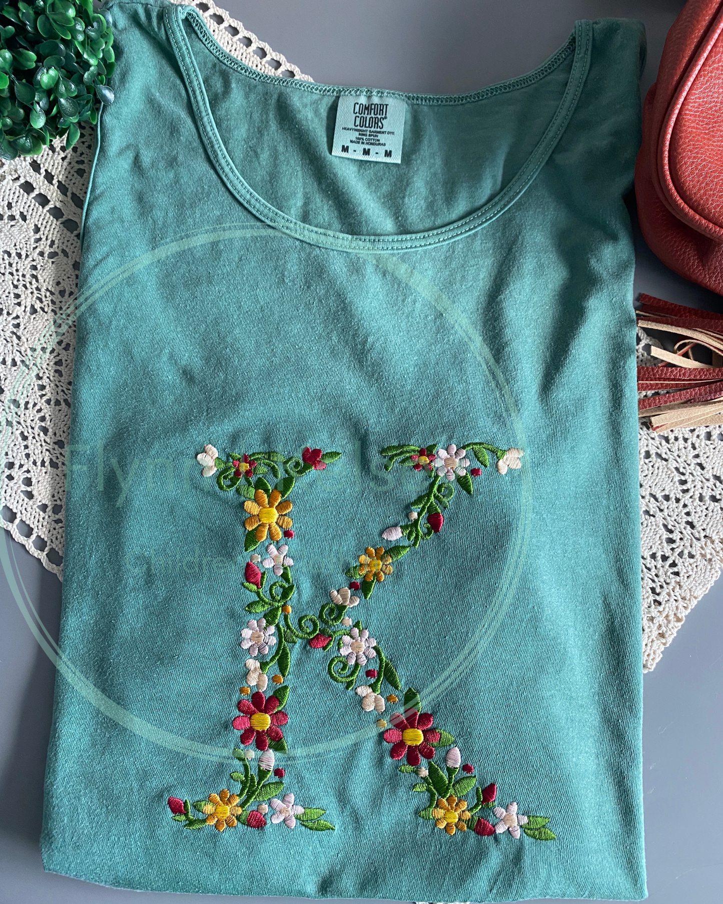 Floral Initial