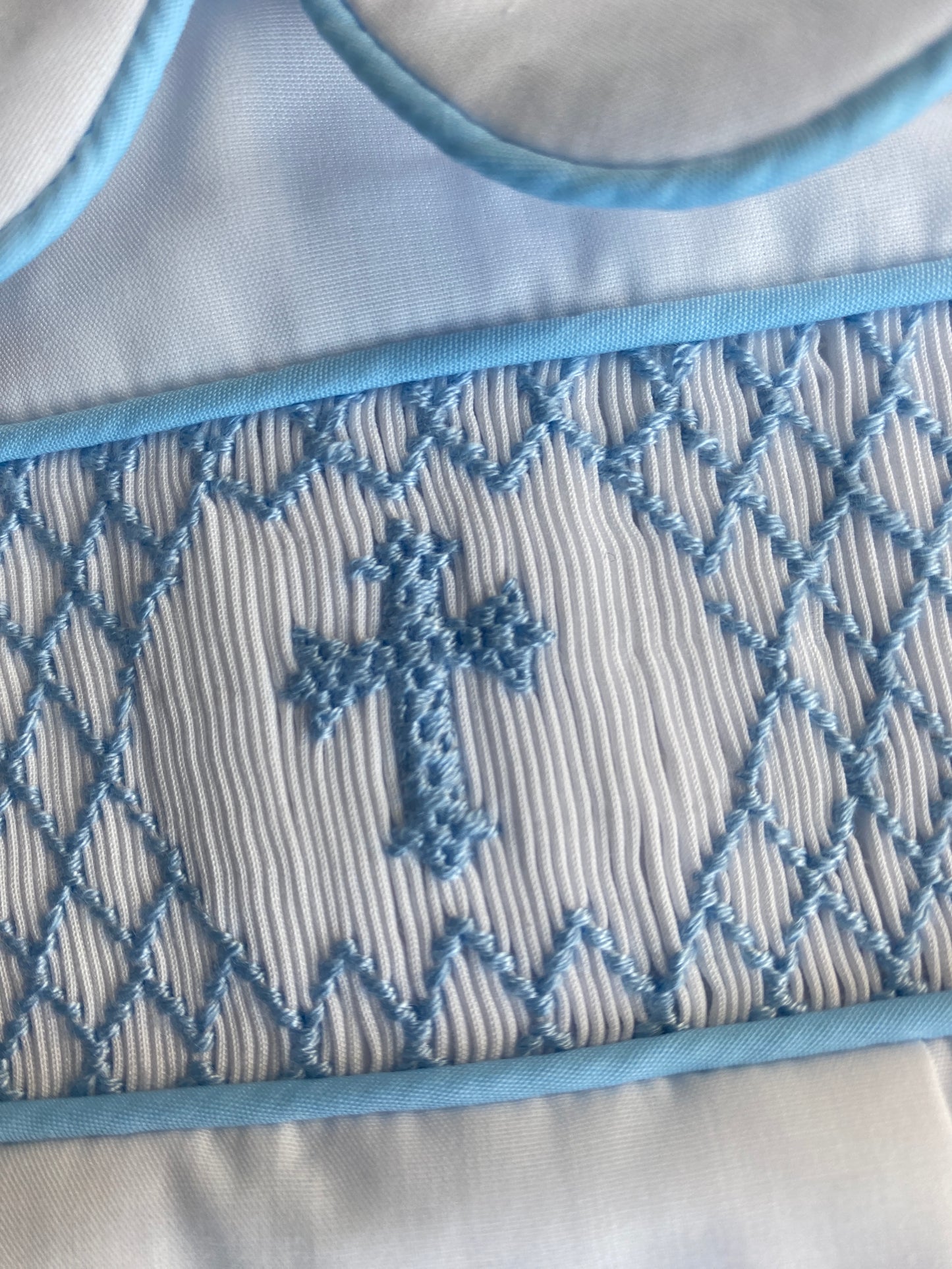 Baby Cross Smocked Bubble