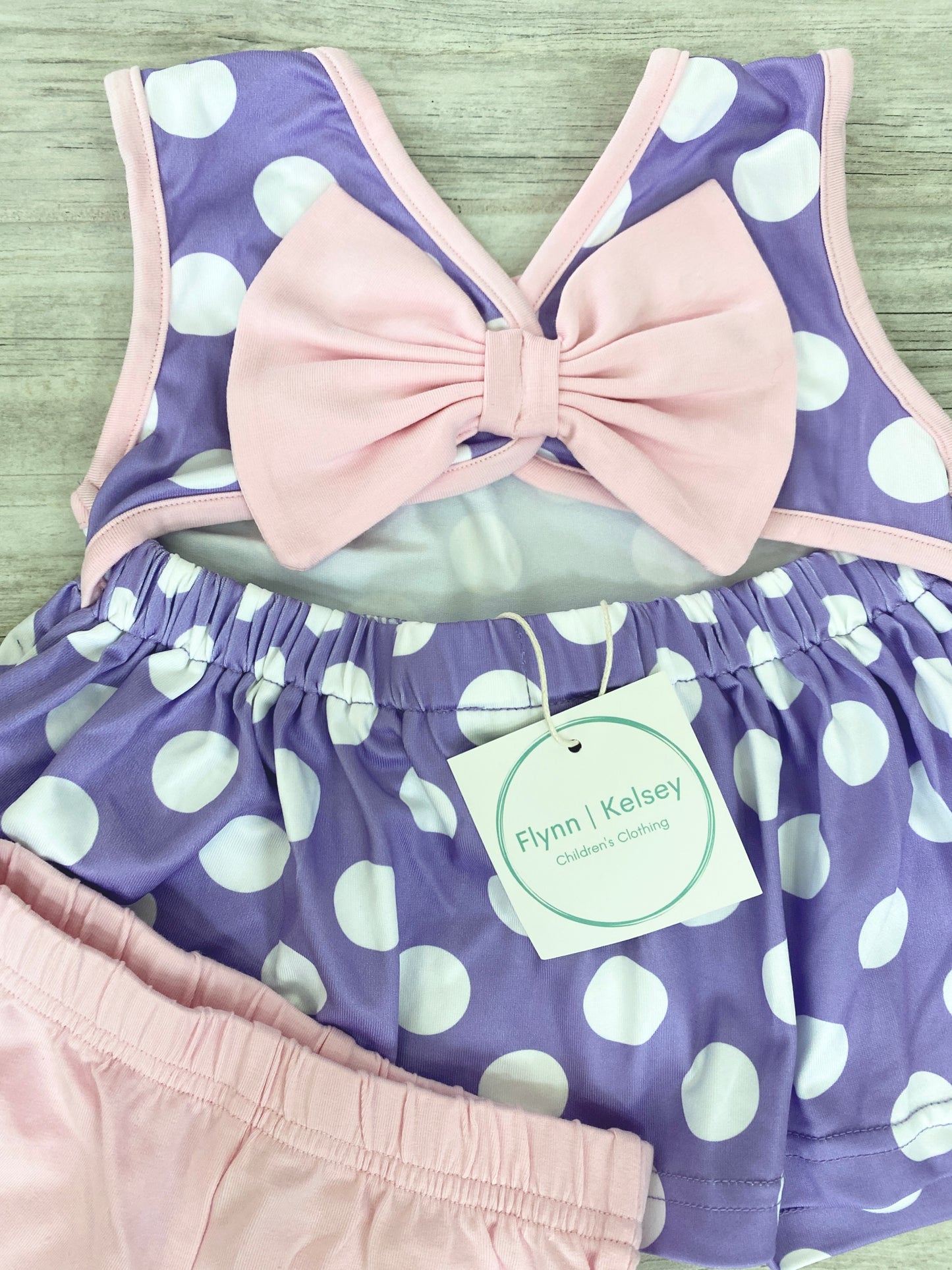 Duck Days Bow Back Short Set