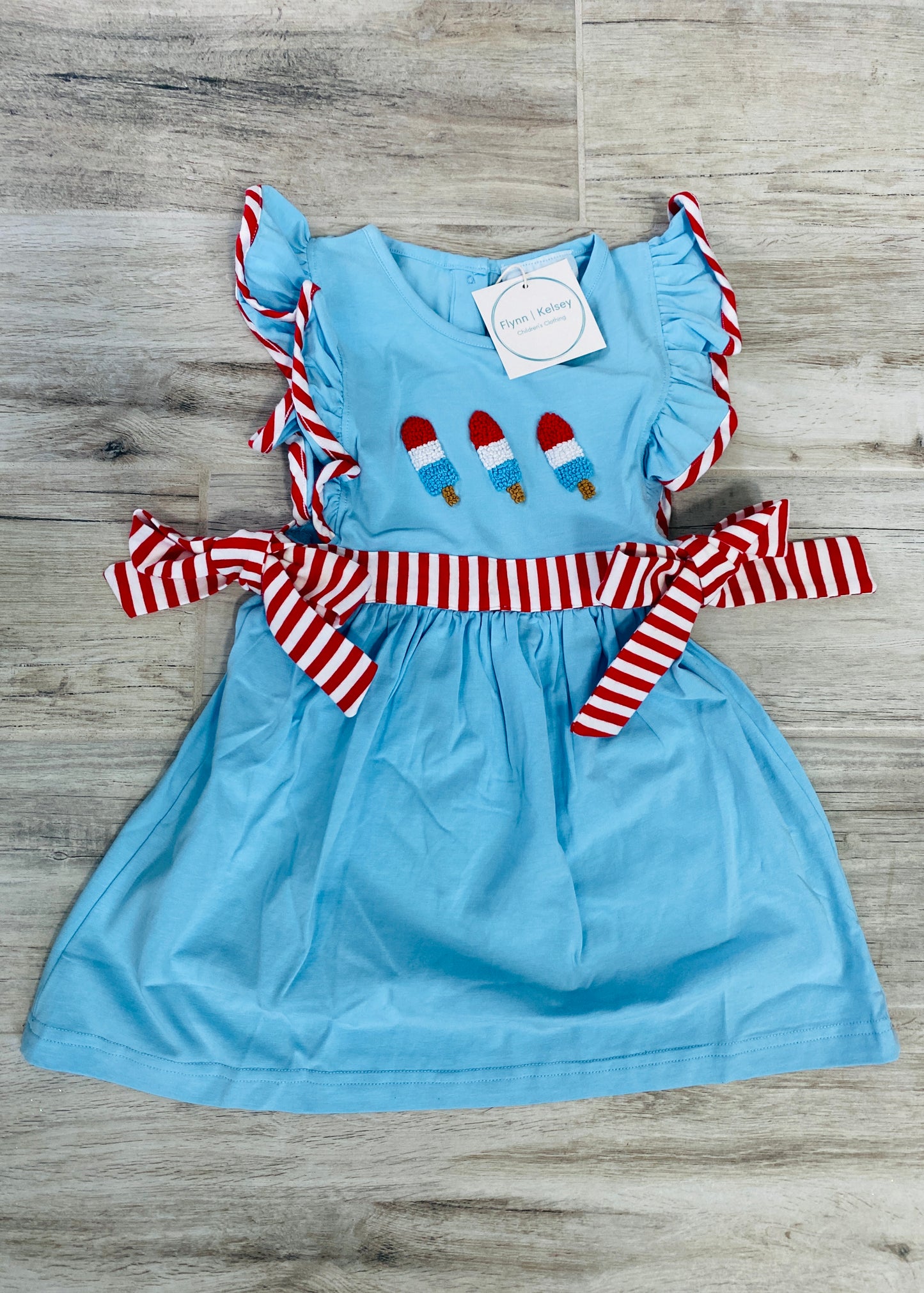 Ice Pops French Knot Dress