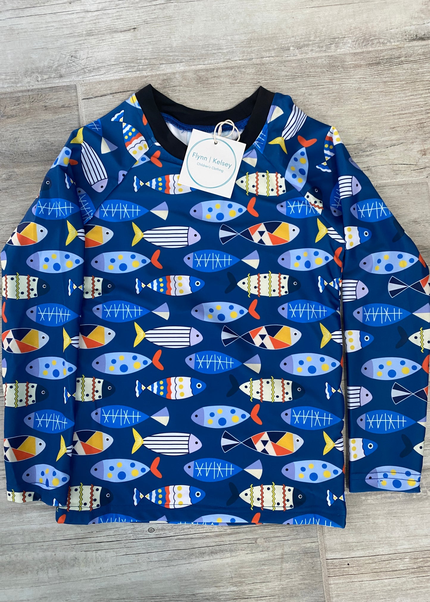 Little Fisher Rash Guard Top