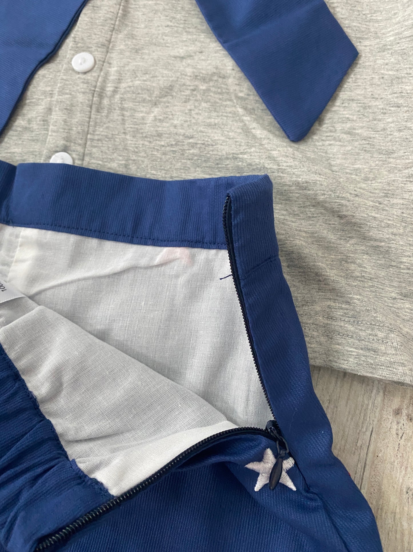 Stars & Pups Bow Back Set