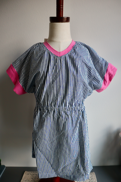 Navy Stripe Dress