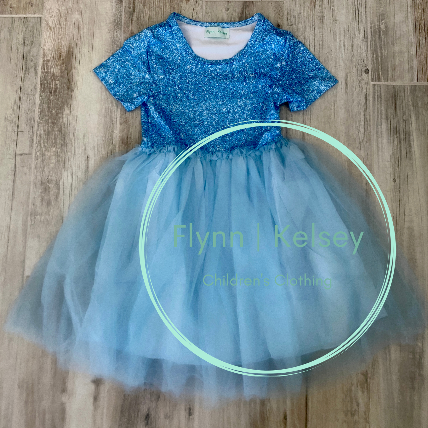 Blue Princess Tutu Dress