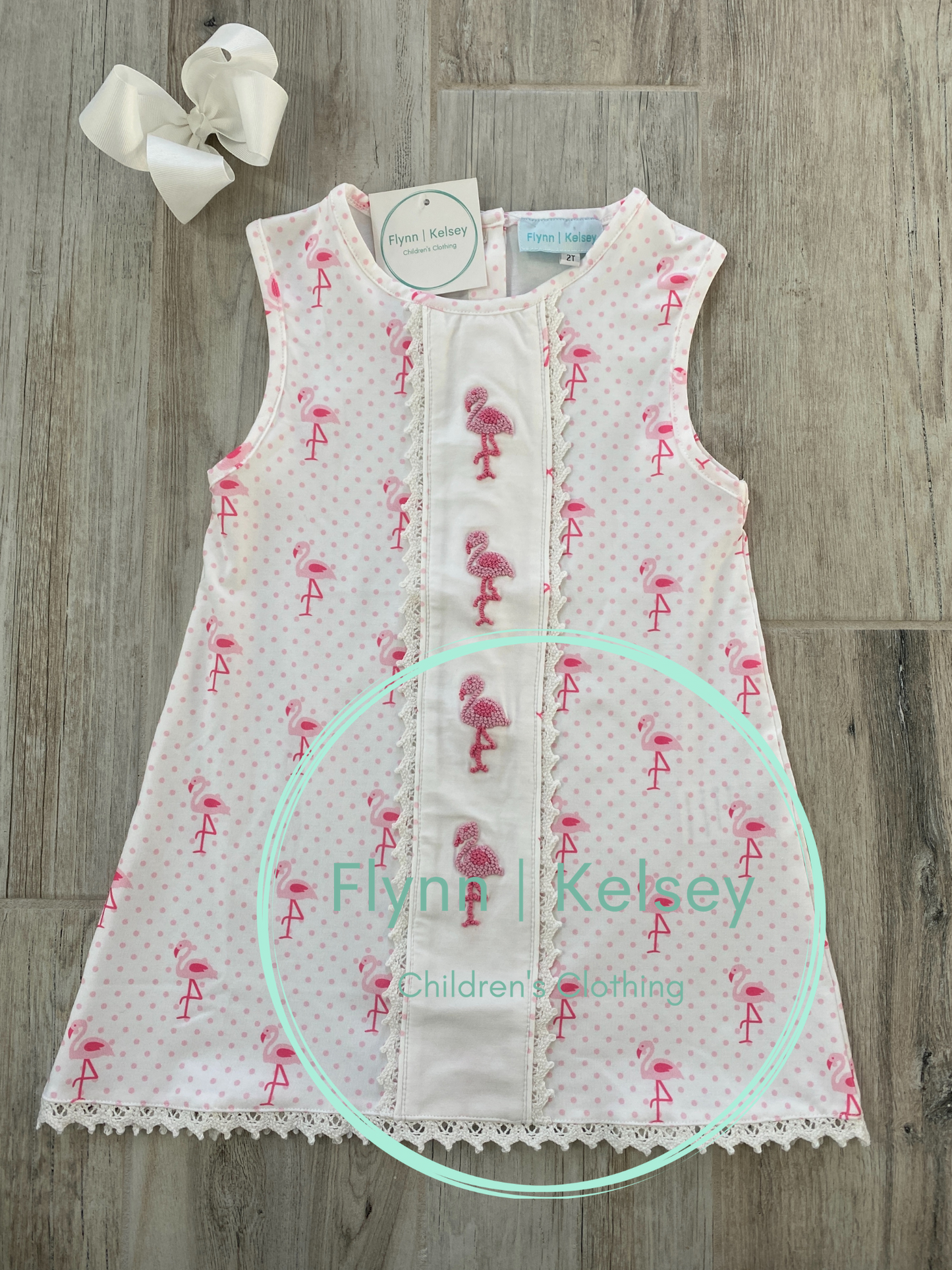 Hey Flamingo Dress