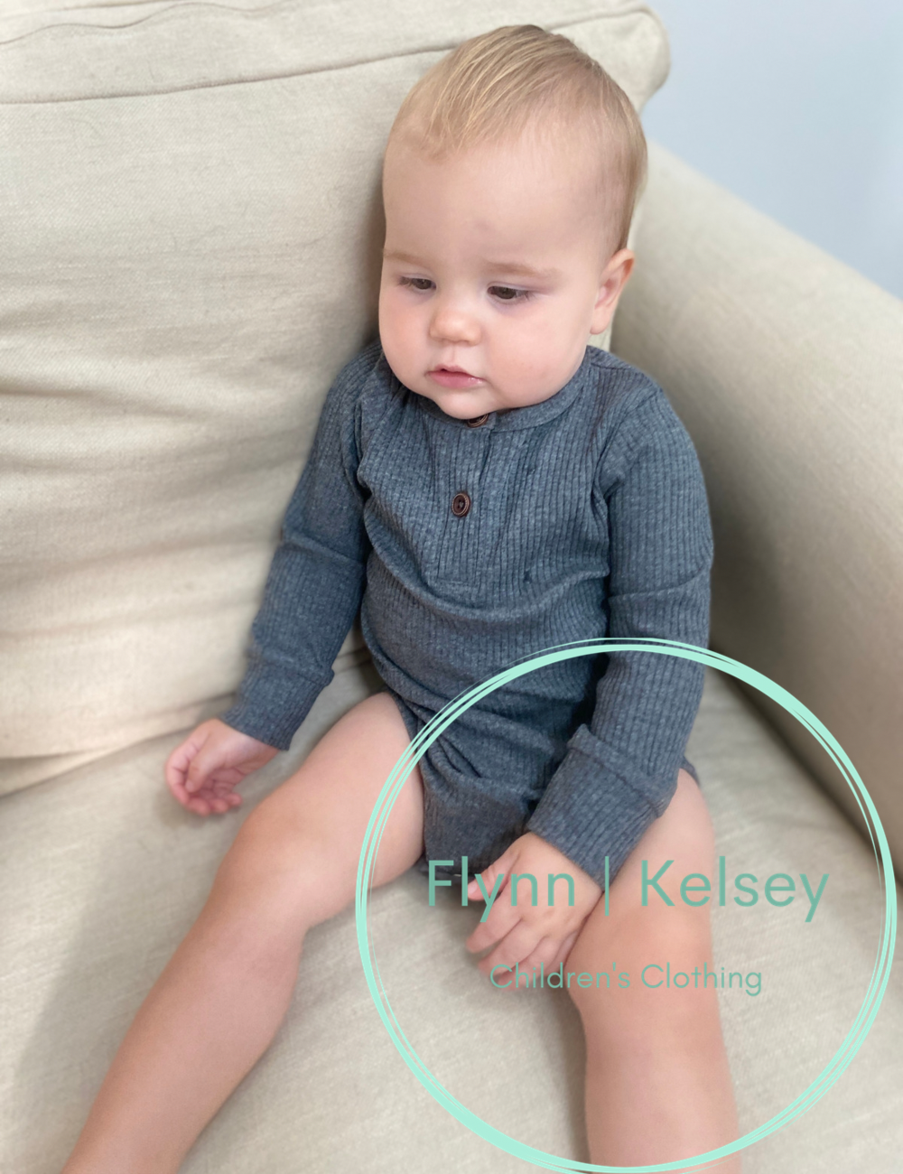 Long-sleeve Ribbed Bodysuits