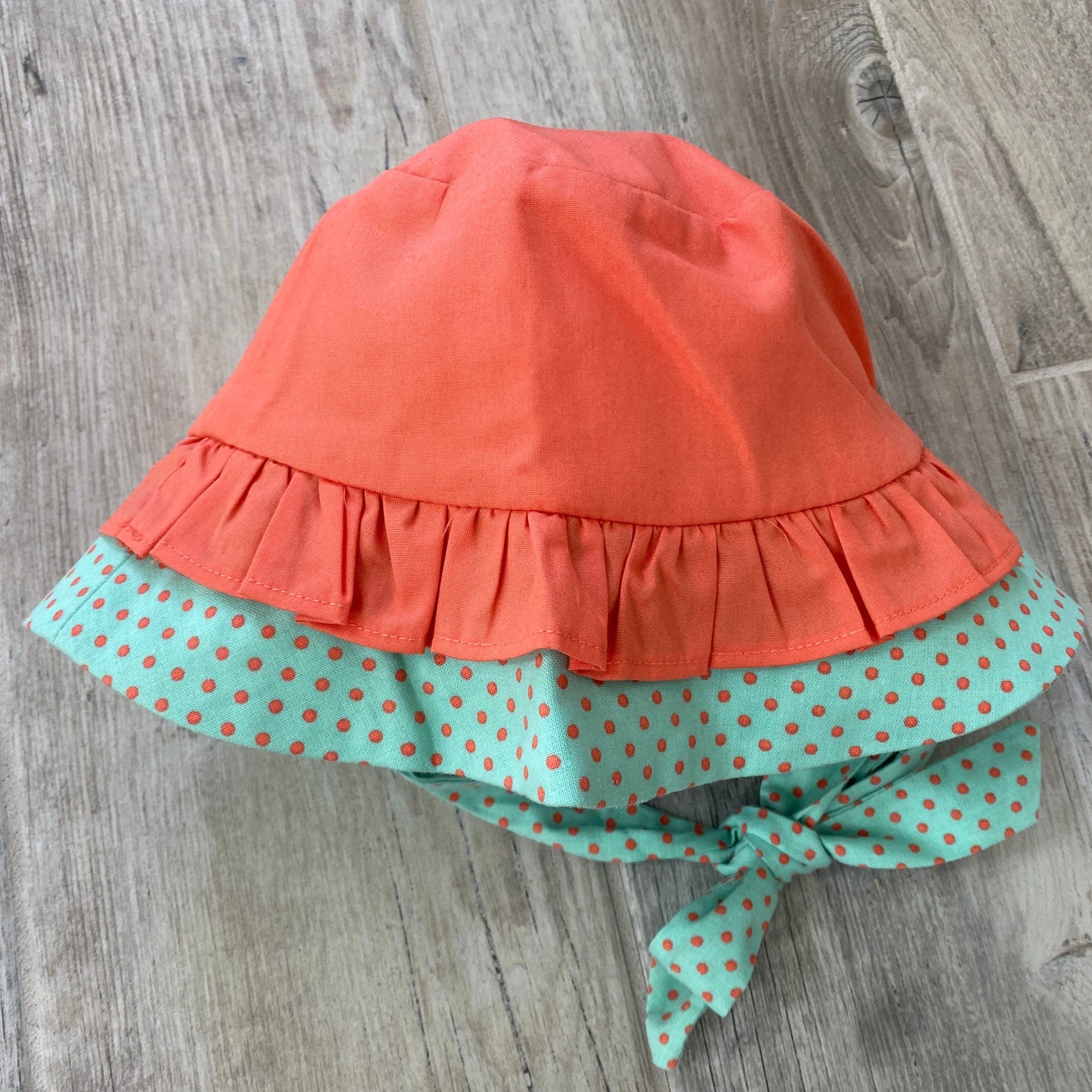Coral & Mint Bucket Hat