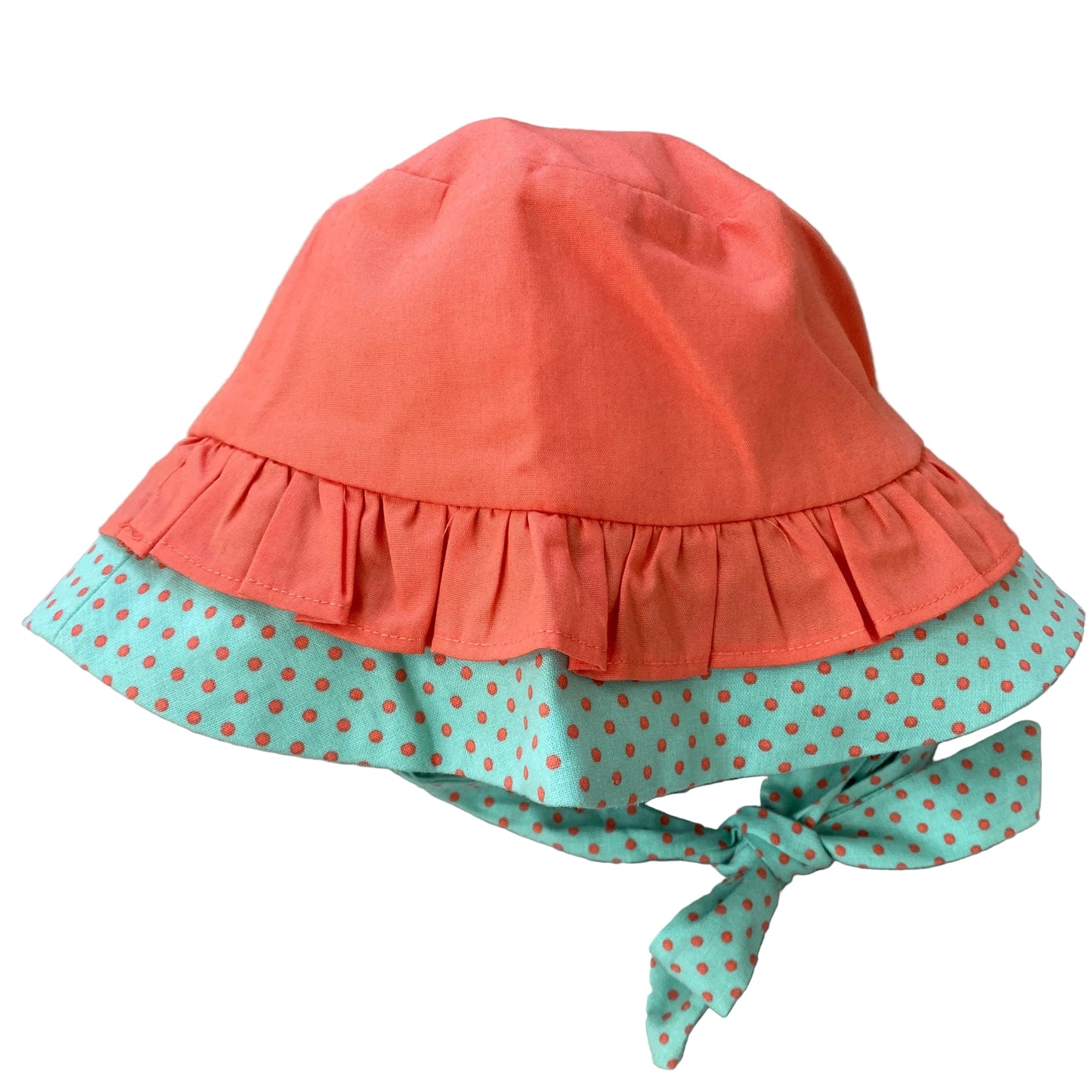 Coral & Mint Bucket Hat