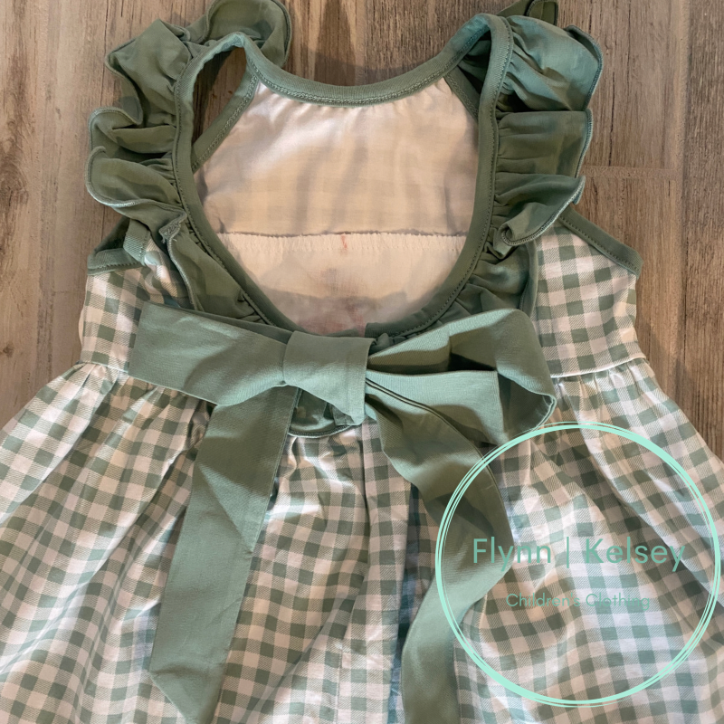 Surfing Santa Smocked Dress