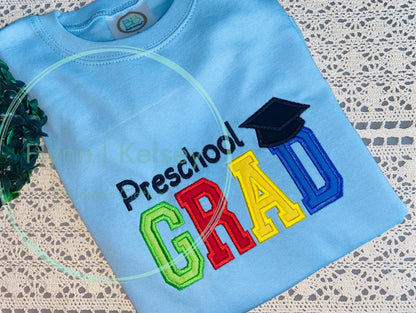 Grad Applique T-Shirts TAT 2 Weeks