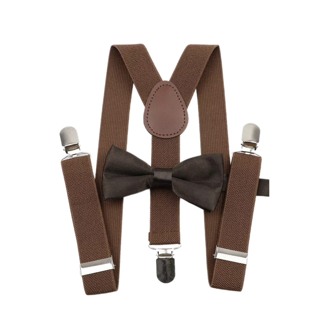 Kids Suspenders & Bow Tie