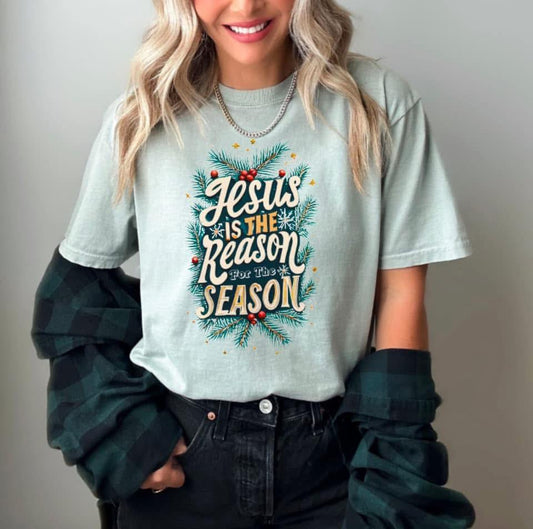 Jesus is the reason for the season tee TAT 3 weeks