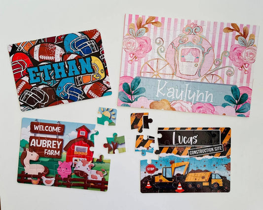 Personalized Kid Holiday Puzzles TAT 3 weeks