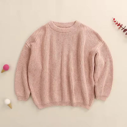 Custom Name Pink Sprinkle Name Knit Sweater