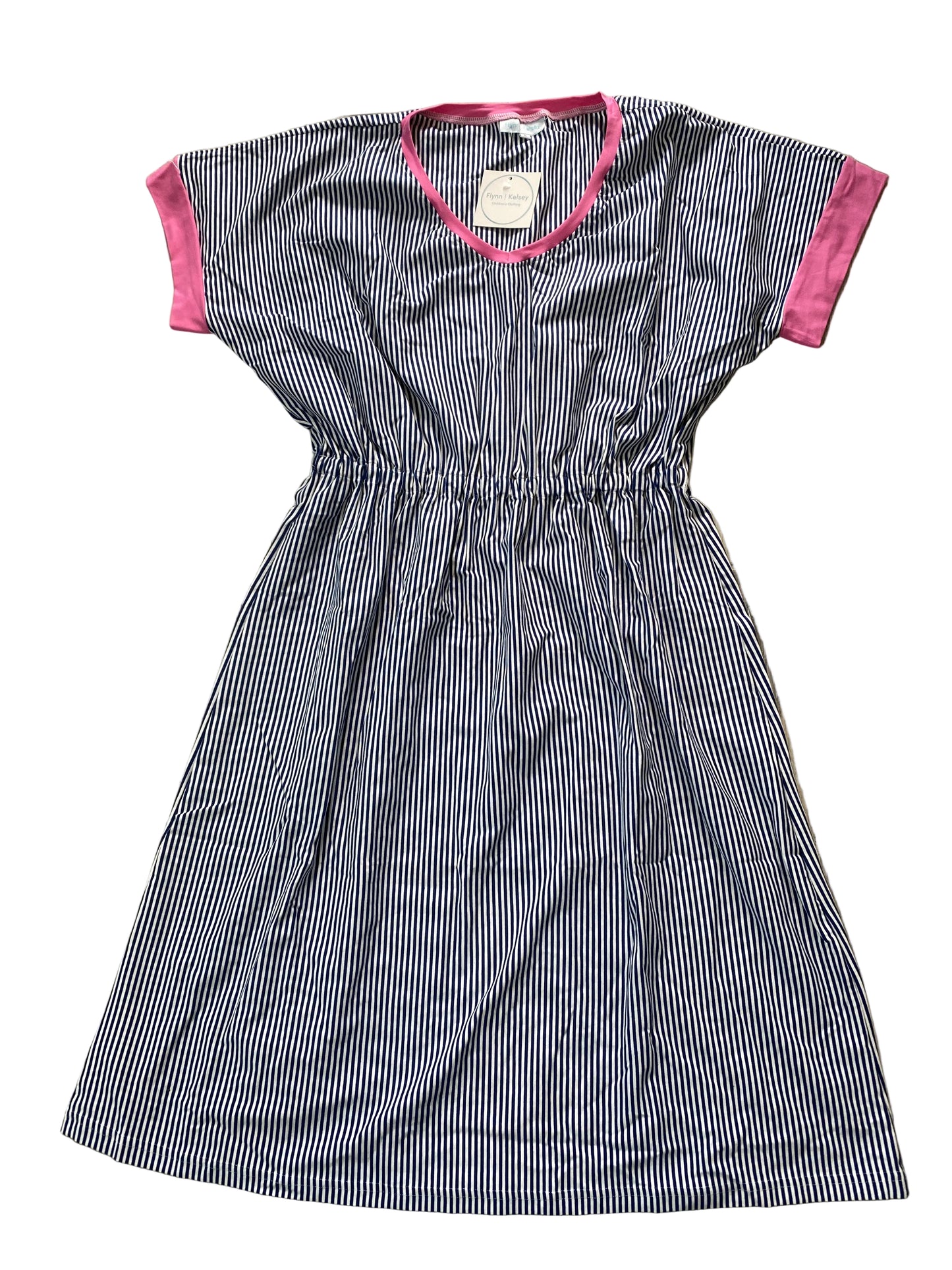 Navy Stripe Womens Dress