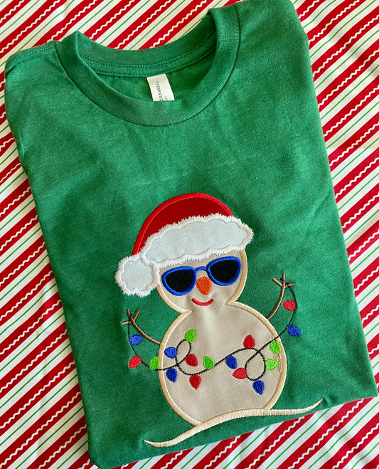 Sandy Claus Appliqué Shirt