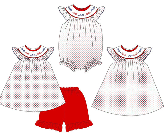 CYBER WEEK SPECIAL -- Faux Smock Bows PO ETA April