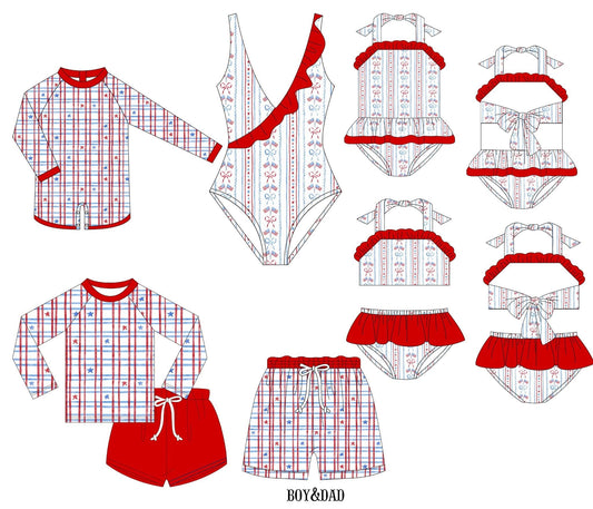 CYBER WEEK SPECIAL -- Bows & Flags Swim PO ETA April