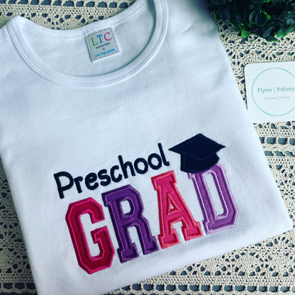 Grad Applique T-Shirts TAT 2 Weeks