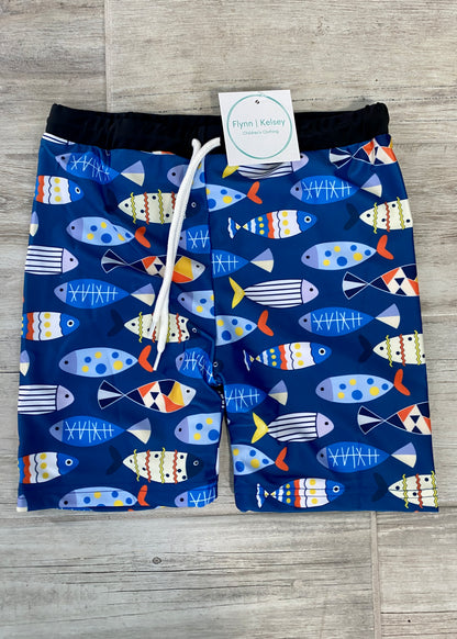 Little Fisher Swim Trunks