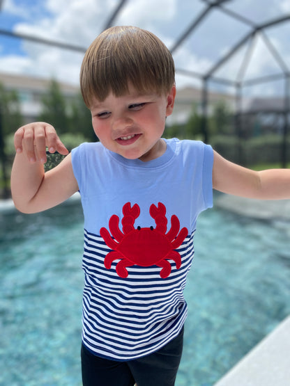 Crab Applique Shirt