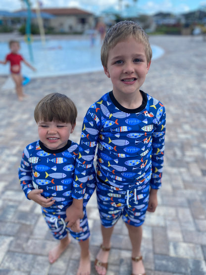 Little Fisher Swim Trunks
